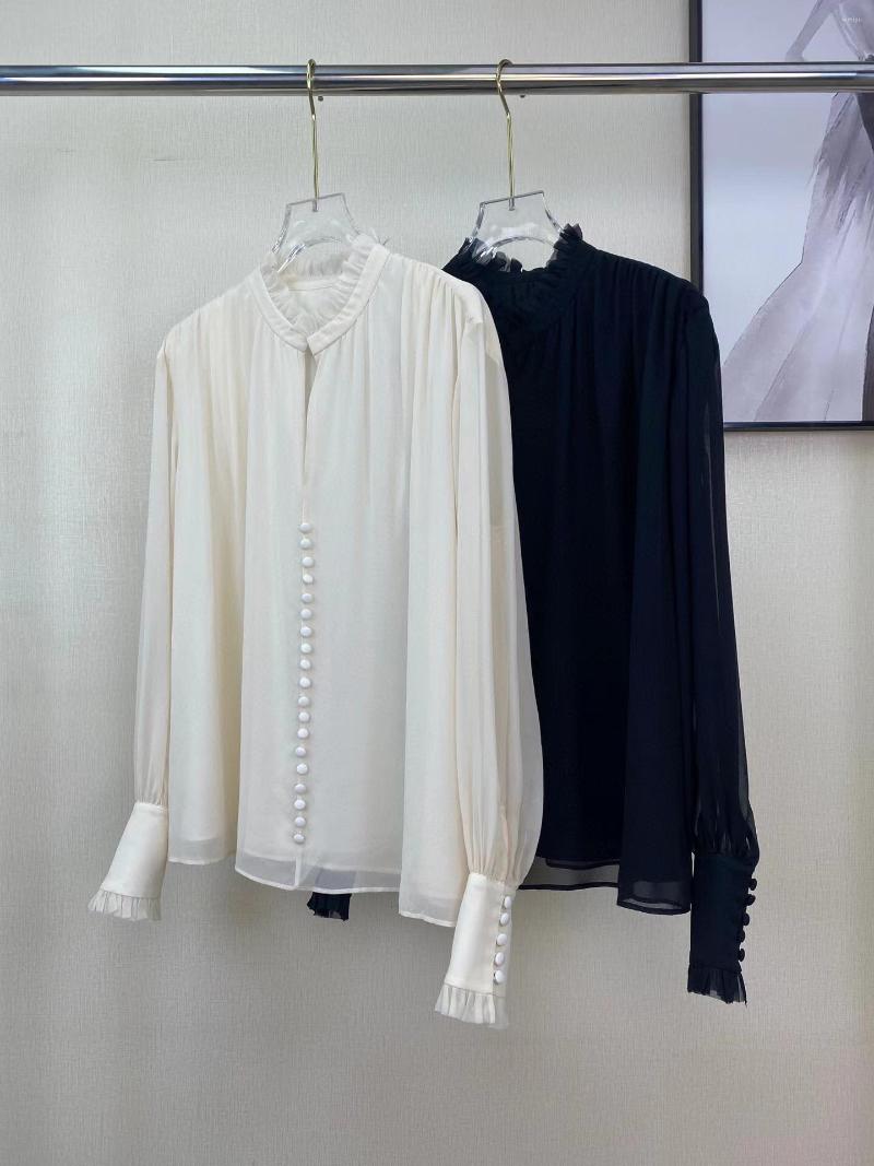Women' Blouses High Quality 2023 Women' Silk Shirt Temperament, Picture color 2
Women' Blouses High Quality 2023 Women' Silk Shirt Temperament, Picture color 2