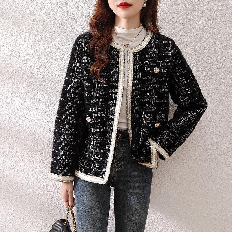 Women's Jackets Korea Version Fashion Women's Sweater Coat Autumn Knitted Cardigan Jacket Coats, Black
Women's Jackets Korea Version Fashion Women's Sweater Coat Autumn Knitted Cardigan Jacket Coats, Black