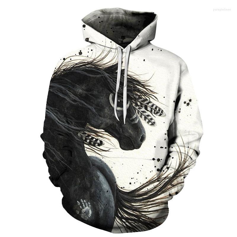 Men' Hoodies Colorful Horse Print Sweatshirt And Women' 3D Pullover Hoodie Spring Autumn Long Sleeve, Beige
Men' Hoodies Colorful Horse Print Sweatshirt And Women' 3D Pullover Hoodie Spring Autumn Long Sleeve, Beige