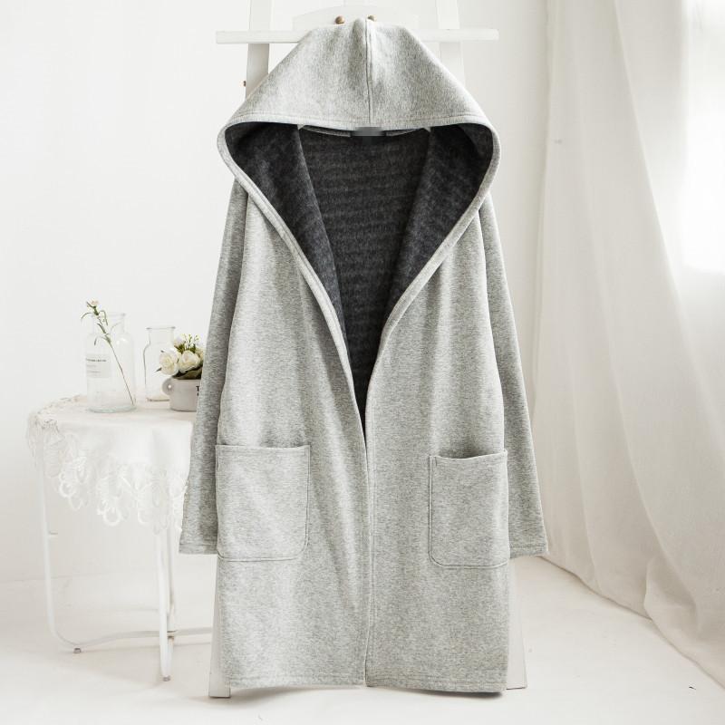 Women's Sleepwear Woman's Nightgown Long Robe With Hat Inside Fleece Bathrobe, Beige
Women's Sleepwear Woman's Nightgown Long Robe With Hat Inside Fleece Bathrobe, Beige