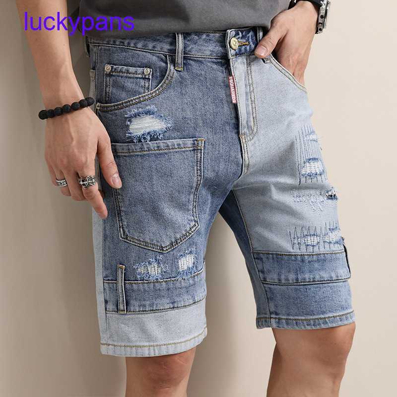 Original edition 8A D2 jeans for sale 22 new DSQ fashion men's patch denim shorts pants dislocation asymmetric Multi Pocket color contrast art man, Light blue
Original edition 8A D2 jeans for sale 22 new DSQ fashion men's patch denim shorts pants dislocation asymmetric Multi Pocket color contrast art man, Light blue