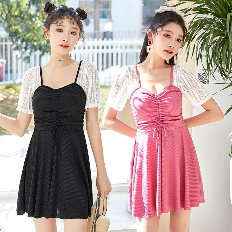 Swimwears One-Piece Suits 2023 Korea Style One Piece Swimsuit Women Solid Swimwear Skirt Monokini Push Up Swim Suit Pleated Trikini Bandeau
Swimwears One-Piece Suits 2023 Korea Style One Piece Swimsuit Women Solid Swimwear Skirt Monokini Push Up Swim Suit Pleated Trikini Bandeau