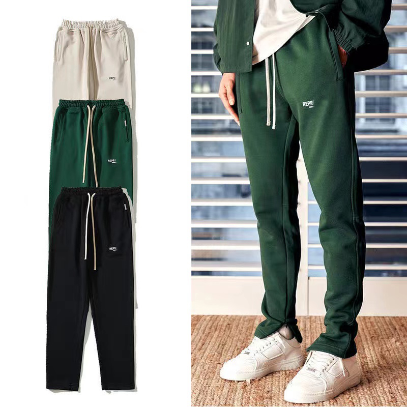 REPRE Men's Plus Size Pants Split the zipper at the bottom of trousers Drawstring wool ring slacks man Street style pant Casual Men Hip Hop Streetwear M2XL, Black
REPRE Men's Plus Size Pants Split the zipper at the bottom of trousers Drawstring wool ring slacks man Street style pant Casual Men Hip Hop Streetwear M2XL, Black