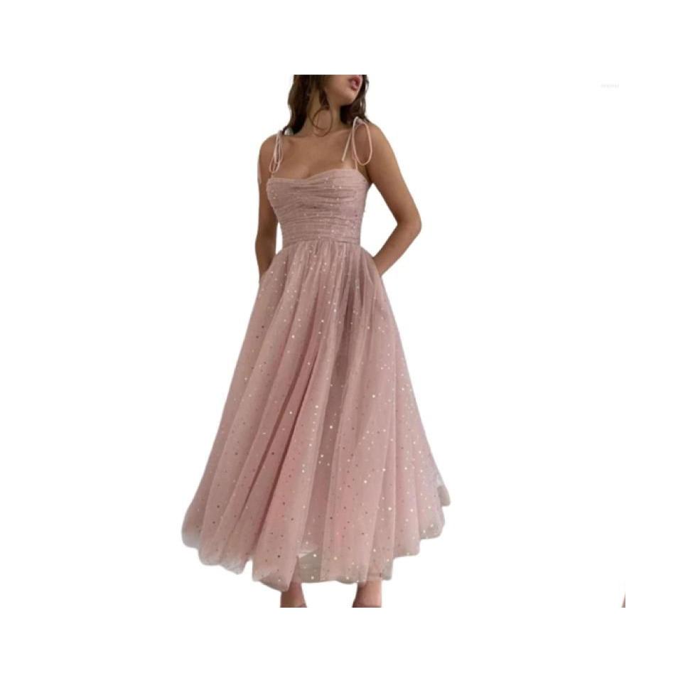 Casual Dresses Ladies Dress Sexy Slim Sleeveless Sling Tube Top Mesh Sequin Stitching Graduations Robes De Cocktail Robe Soire Maria Dhr6D, Pink
Casual Dresses Ladies Dress Sexy Slim Sleeveless Sling Tube Top Mesh Sequin Stitching Graduations Robes De Cocktail Robe Soire Maria Dhr6D, Pink