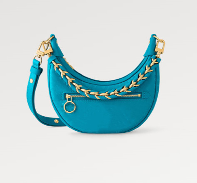 NEW Explosion Women's bags M22593 handbag Loop Blue Calfskin trim Microfiber Gold-color hardware zipped France Luxury designer bag H27 women handbags Chain max
NEW Explosion Women's bags M22593 handbag Loop Blue Calfskin trim Microfiber Gold-color hardware zipped France Luxury designer bag H27 women handbags Chain max