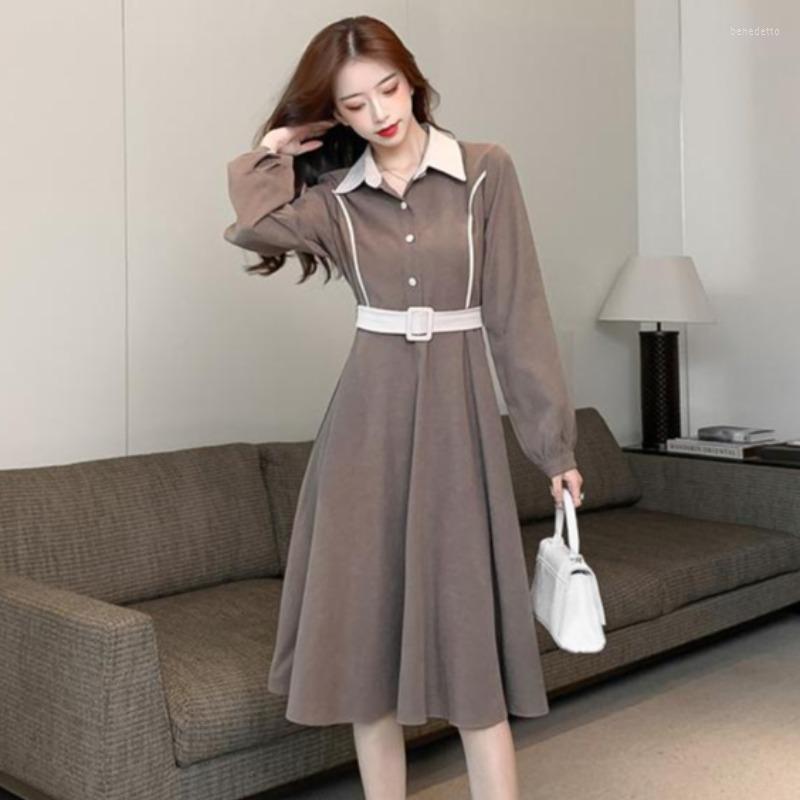 Casual Dresses 2023 Black KhakiVintage Warm Elegant Stylish Sweet Dress Women Chic Sashes Corduroy A-Line PrincessesLongAutumn Winter
Casual Dresses 2023 Black KhakiVintage Warm Elegant Stylish Sweet Dress Women Chic Sashes Corduroy A-Line PrincessesLongAutumn Winter