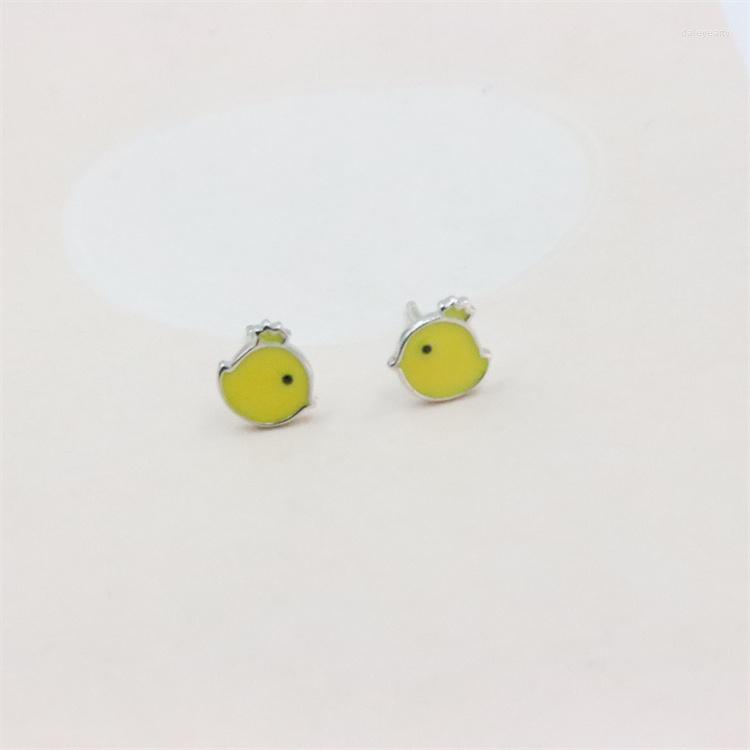 Stud Earrings ZFSILVER 925 Sterling Silver Fashion Cute Yellow Chick For Women Lovely Girl Jewelry Accessories Brincos Party
Stud Earrings ZFSILVER 925 Sterling Silver Fashion Cute Yellow Chick For Women Lovely Girl Jewelry Accessories Brincos Party