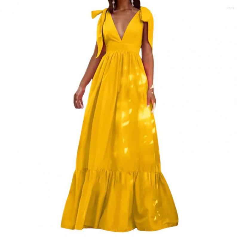 Casual Dresses Banquet Prom Strap Dress Summer Solid Color Sleeveless Party Ruffle Deep V Neck Patchwork Wedding Yellow, Pink
Casual Dresses Banquet Prom Strap Dress Summer Solid Color Sleeveless Party Ruffle Deep V Neck Patchwork Wedding Yellow, Pink