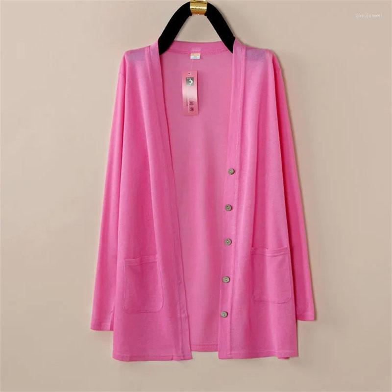 Women's Knits Women's Coat 2023 Spring Knitting Jacket V-neck Solid Color Single-breasted Long-sleeved Thin Summer Sun Protection, Green
Women's Knits Women's Coat 2023 Spring Knitting Jacket V-neck Solid Color Single-breasted Long-sleeved Thin Summer Sun Protection, Green