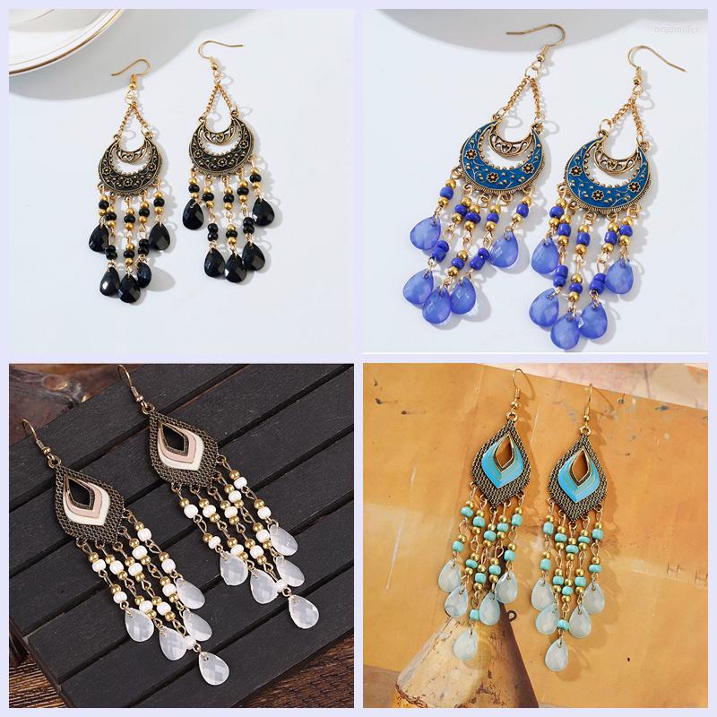 Dangle Earrings Vintage Long Tassel 2023 Fashion Round Colorful Rhinestone Hollow Geometric Ethnic Boho Drop Jewelry Girl Gift
Dangle Earrings Vintage Long Tassel 2023 Fashion Round Colorful Rhinestone Hollow Geometric Ethnic Boho Drop Jewelry Girl Gift