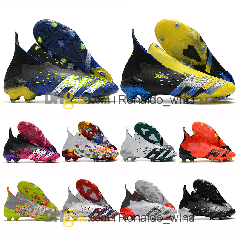 Gift Bag Mens Womens High Tops Football Boots Predators Freak FG Firm Ground Cleats X Pogba Laceless Kids Boy Soccer Shoes Outdoor Trainers Botas De Futbol, Color 1
Gift Bag Mens Womens High Tops Football Boots Predators Freak FG Firm Ground Cleats X Pogba Laceless Kids Boy Soccer Shoes Outdoor Trainers Botas De Futbol, Color 1