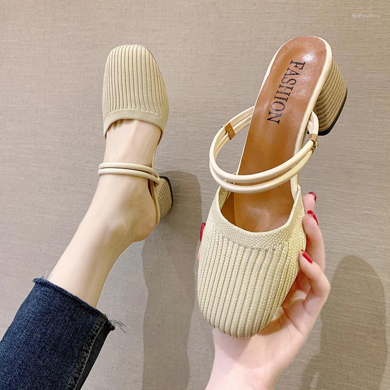 Sandals Spring And Summer Baotou Half Drag Women Wear Flat Heel Casual Outdoor Slippers
Sandals Spring And Summer Baotou Half Drag Women Wear Flat Heel Casual Outdoor Slippers