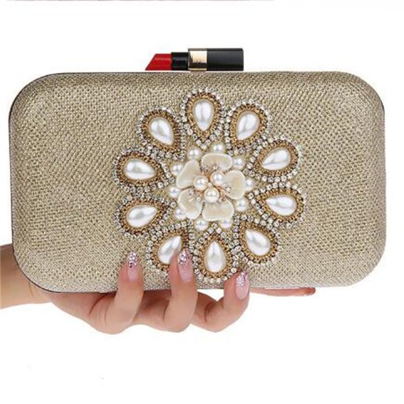 Evening Bags Women Flowers Clutch Handmade Wedding Banquet Shoulder Mini Purse Fashion Wallets 5 ColorsEvening, Black
Evening Bags Women Flowers Clutch Handmade Wedding Banquet Shoulder Mini Purse Fashion Wallets 5 ColorsEvening, Black