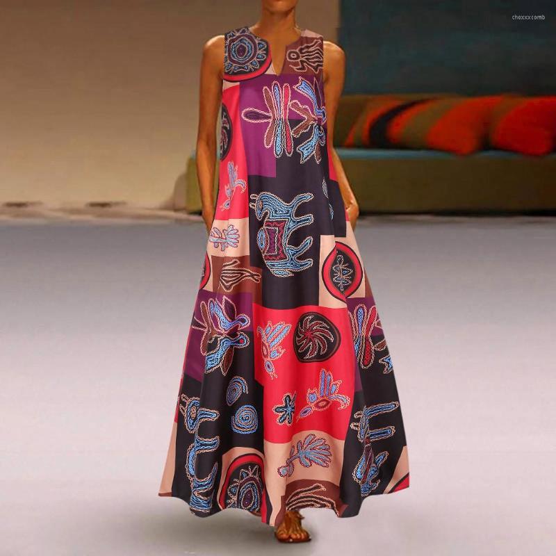 Casual Dresses Women' Dress Bohemian Sleeveless Vintage Print Long Summer V-Neck Fashion Plus Size Maxi 2023, Yellow-c
Casual Dresses Women' Dress Bohemian Sleeveless Vintage Print Long Summer V-Neck Fashion Plus Size Maxi 2023, Yellow-c