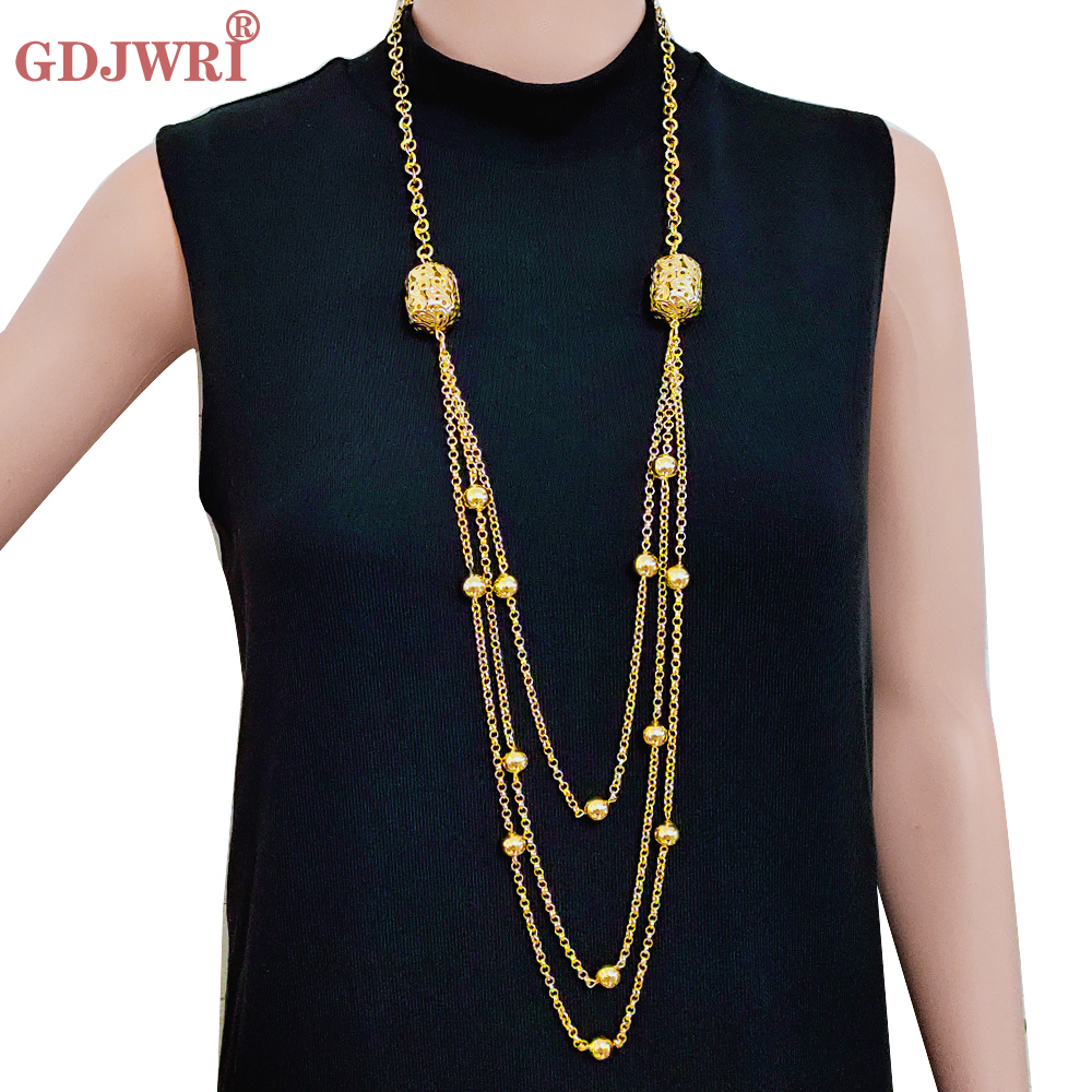 Chain Long Three Layers Trendy For Women Jewelry Statement Necklace Personality African Beads Pendant Maxi Collar 230313
Chain Long Three Layers Trendy For Women Jewelry Statement Necklace Personality African Beads Pendant Maxi Collar 230313