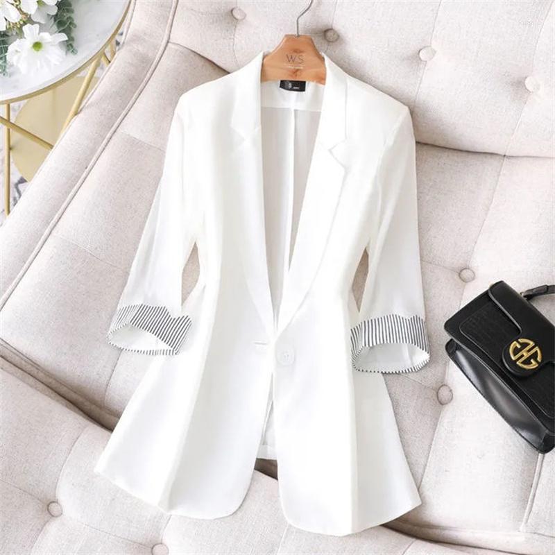 Women' Suits Blazer Women' Three-Quarter Sleeve 2023 Spring Summer Casual Korean Fashion Slim Thin Elegant Suit Jacket Top, Black
Women' Suits Blazer Women' Three-Quarter Sleeve 2023 Spring Summer Casual Korean Fashion Slim Thin Elegant Suit Jacket Top, Black