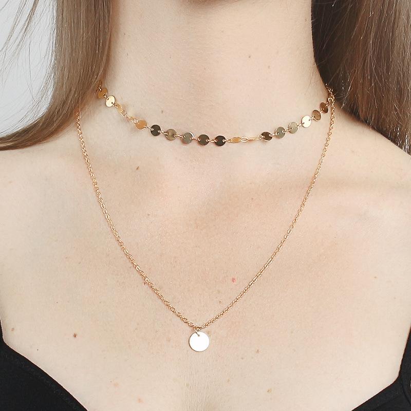 Pendant Necklaces ABDOABDO Layered Necklace Women Collier Stainless Steel Long Chain Multi-layer Gold Jewelry
Pendant Necklaces ABDOABDO Layered Necklace Women Collier Stainless Steel Long Chain Multi-layer Gold Jewelry