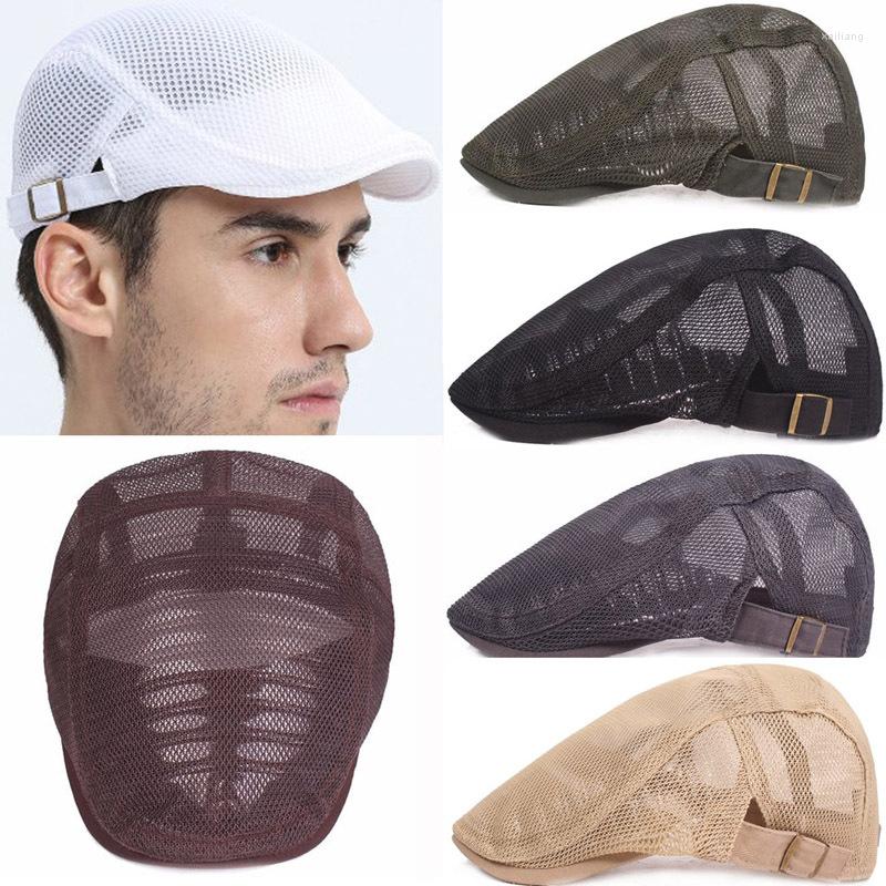 Berets Summer Men Women Casual Beret Hat Ivy Flat Cap Cabbie Sboy Style Gatsby Adjustable Breathable Outdoor Sun Mesh, Army green
Berets Summer Men Women Casual Beret Hat Ivy Flat Cap Cabbie Sboy Style Gatsby Adjustable Breathable Outdoor Sun Mesh, Army green