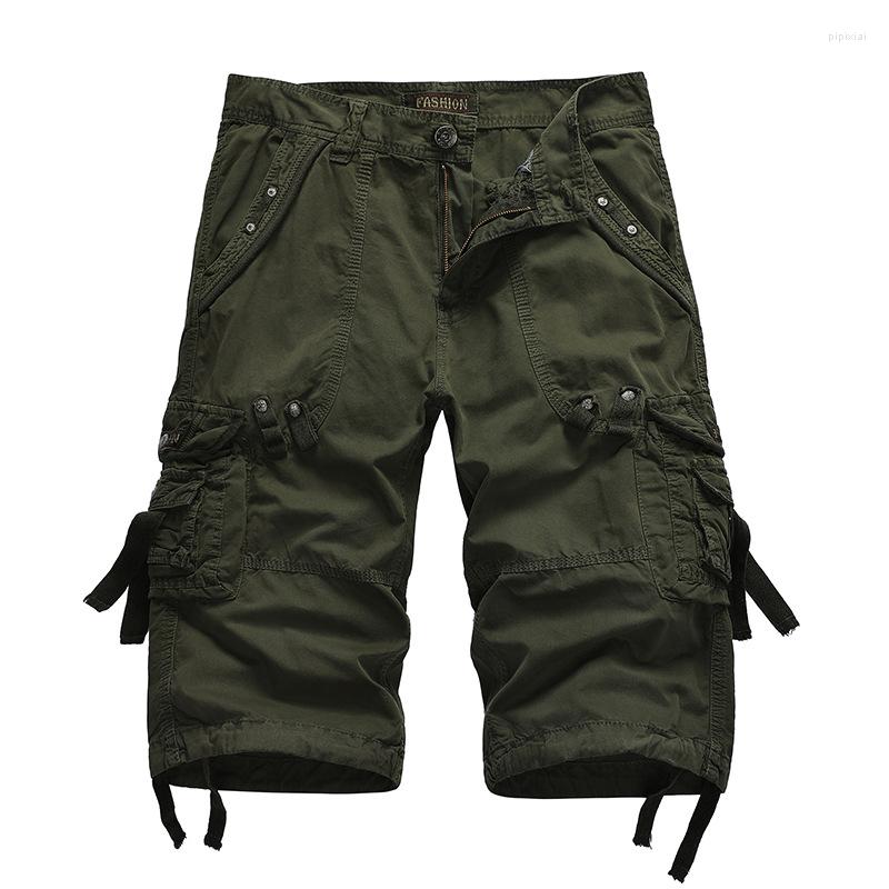 Men's Pants 2023 Summer Loose Cargo Shorts Men Military Army Short Homme Khaki Cotton Male Calf-length Trousers, Dark grey
Men's Pants 2023 Summer Loose Cargo Shorts Men Military Army Short Homme Khaki Cotton Male Calf-length Trousers, Dark grey