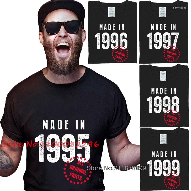 Men's T Shirts Shirt Cool Birthday Gift Male Vintage Print 1995 1996 1997 1998 1999 Boyfriend O-Neck Pre-Cotton Clothes Men 22-26 Years Tees, Black
Men's T Shirts Shirt Cool Birthday Gift Male Vintage Print 1995 1996 1997 1998 1999 Boyfriend O-Neck Pre-Cotton Clothes Men 22-26 Years Tees, Black