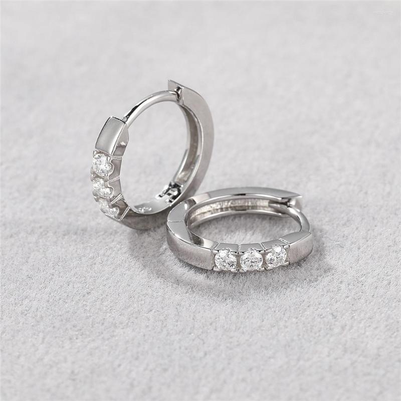 Hoop Earrings BOAKO Single Row Inlaid Moissanite 925 Silver Hypoallergenic D Color High Jewelry Band Certificate
Hoop Earrings BOAKO Single Row Inlaid Moissanite 925 Silver Hypoallergenic D Color High Jewelry Band Certificate