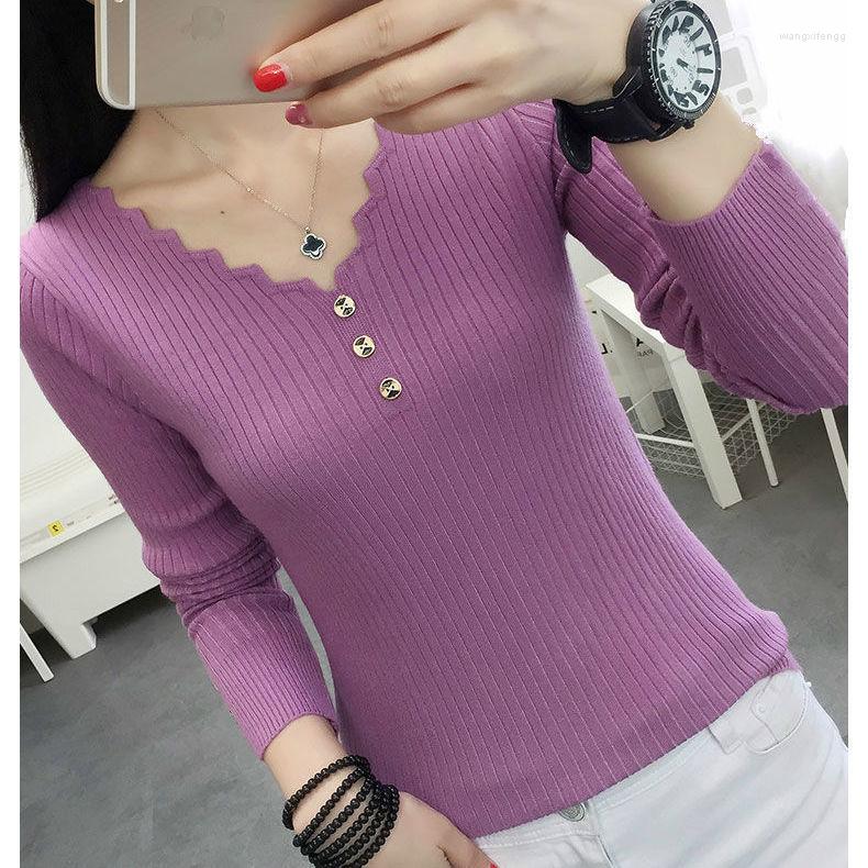 Women's Sweaters Purple Girl OL Button Vest Pullover Low V Collar Sweater Women's T-shirt Women Pull Slim Top Cloth Shirt Clothes, Black
Women's Sweaters Purple Girl OL Button Vest Pullover Low V Collar Sweater Women's T-shirt Women Pull Slim Top Cloth Shirt Clothes, Black
