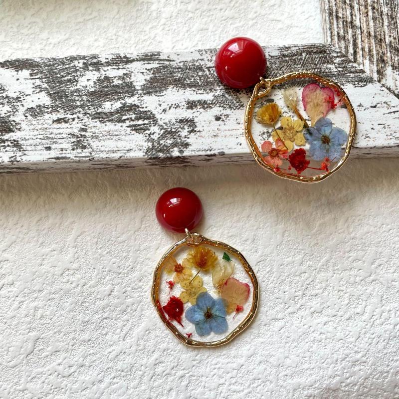 Stud Earrings DEAR-LIFE Spring Garden French Vintage Dried Flowers Plant Drip Cute Japanese Rustic Girl
Stud Earrings DEAR-LIFE Spring Garden French Vintage Dried Flowers Plant Drip Cute Japanese Rustic Girl