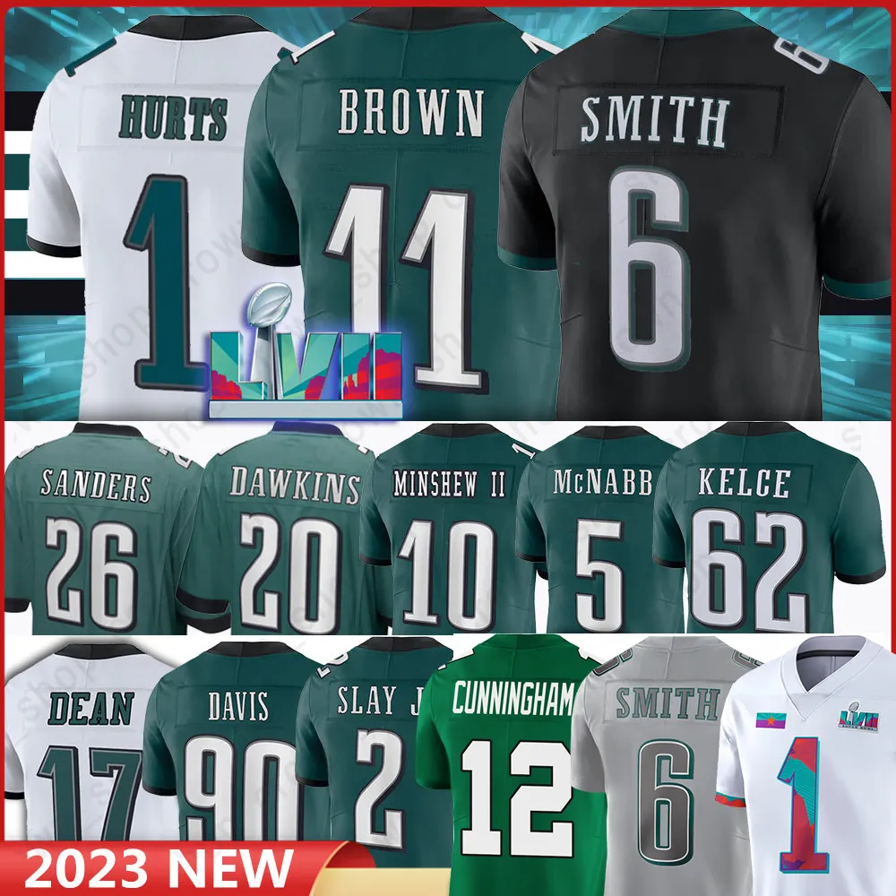 CUSTOM Jalen Hurts Football Jerseys Philadelphias Eaglees 11 A.J. Brown Jason Kelce DeVonta Smith Gardner Minshew Darius Slay Jr Goedert Mai, Men(lai y)
CUSTOM Jalen Hurts Football Jerseys Philadelphias Eaglees 11 A.J. Brown Jason Kelce DeVonta Smith Gardner Minshew Darius Slay Jr Goedert Mai, Men(lai y)