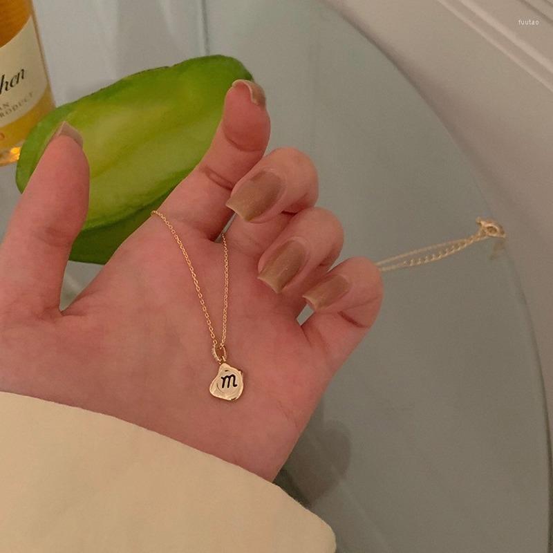 Pendant Necklaces VSnow Retro Irregular Geometrical Letter M Necklace For Women Trendy Summer Designed Gold Color Metal Jewelry
Pendant Necklaces VSnow Retro Irregular Geometrical Letter M Necklace For Women Trendy Summer Designed Gold Color Metal Jewelry