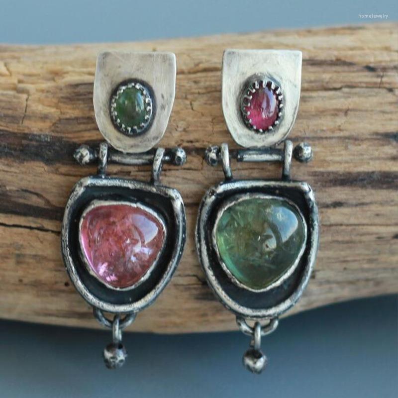 Dangle Earrings Vintage Round Geometry Green Pink Stone Asymmetrical Jewelry Antique Metal Statement Pendientes Mujer
Dangle Earrings Vintage Round Geometry Green Pink Stone Asymmetrical Jewelry Antique Metal Statement Pendientes Mujer