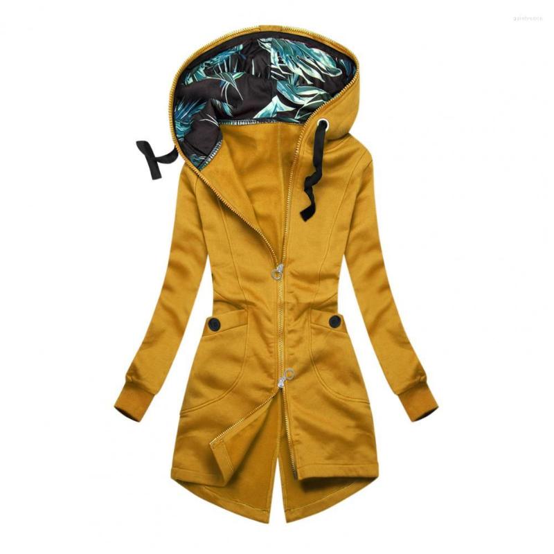 Women's Jackets Hoodie Split Women Streetwear Zippers Attractive Asymmetrical Long Jacket, Yellow
Women's Jackets Hoodie Split Women Streetwear Zippers Attractive Asymmetrical Long Jacket, Yellow