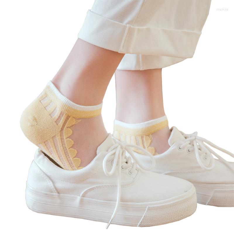 Women Socks Womens Ankle Transparent Breathable Elastic Invisible Sock Cute Candy Color Ultra Thin Perspective Female Sox 5pairs, 03 white
Women Socks Womens Ankle Transparent Breathable Elastic Invisible Sock Cute Candy Color Ultra Thin Perspective Female Sox 5pairs, 03 white