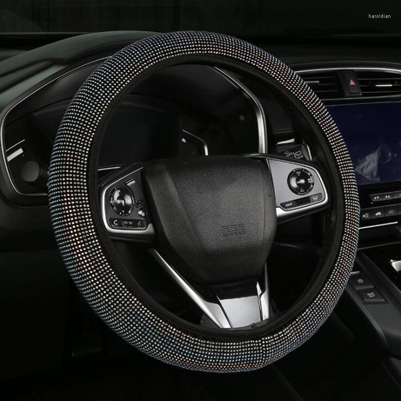 Steering Wheel Covers Crystal Car Cover For Women Girls Cute Glitter Steer Bling Rhinestones Interior Protection 
Steering Wheel Covers Crystal Car Cover For Women Girls Cute Glitter Steer Bling Rhinestones Interior Protection