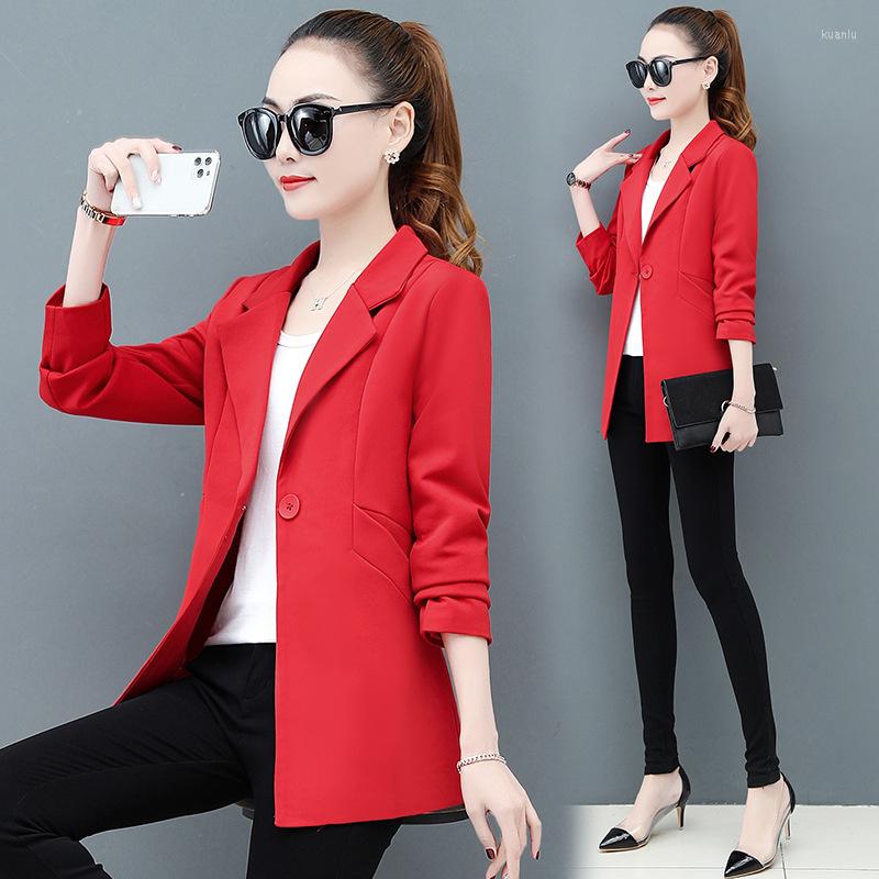 Women's Suits 2023 Spring Autumn Women Blazer Windbreaker Loose Fashion Jacket Elegant Casual Coat Female Outerwear Casaco Feminino, Black
Women's Suits 2023 Spring Autumn Women Blazer Windbreaker Loose Fashion Jacket Elegant Casual Coat Female Outerwear Casaco Feminino, Black