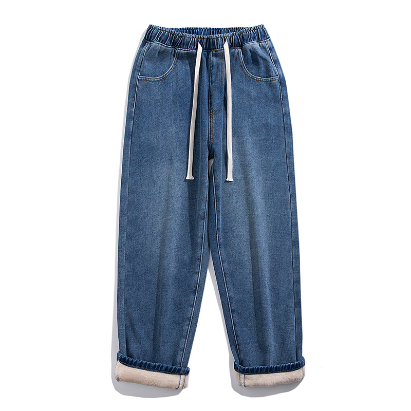 Men's Jeans Winter Men Warm Baggy Jeans Streetwear Korean Fashion Denim Wide Leg Pants Fleece Thick Casual Trousers Male Brand Blue 230313, Black
Men's Jeans Winter Men Warm Baggy Jeans Streetwear Korean Fashion Denim Wide Leg Pants Fleece Thick Casual Trousers Male Brand Blue 230313, Black