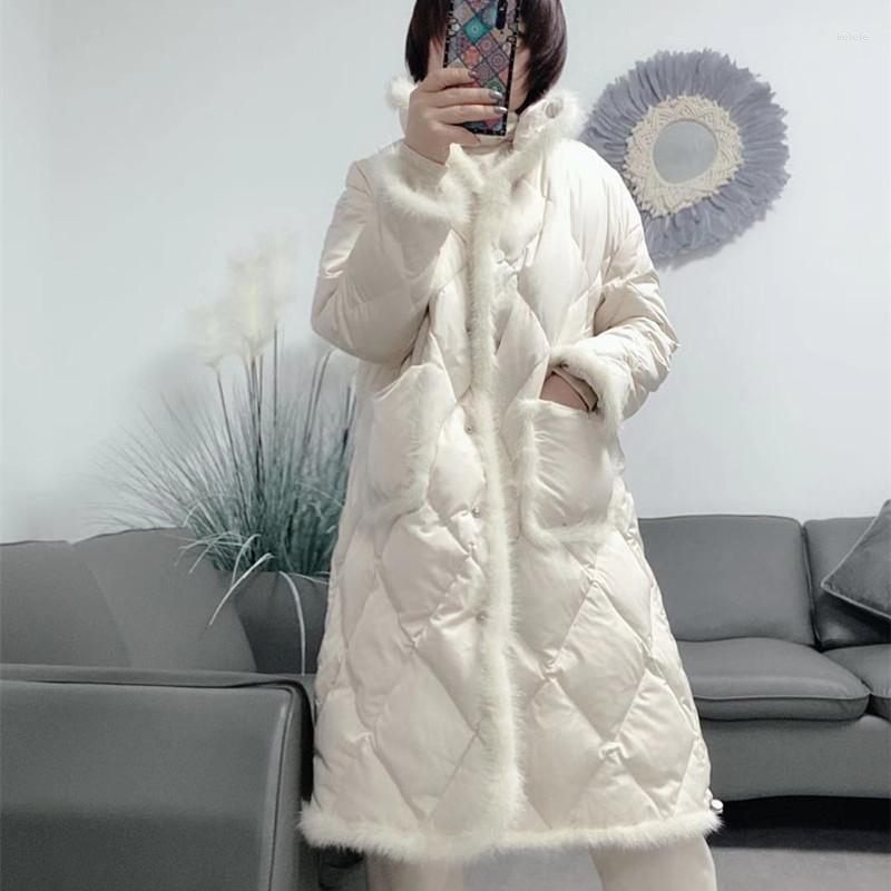 Women' Down ZCWXM Stitching Long Jackets Women Winter 2023 Over The Knee Loose Stand Collar White Duck Warm Puffer Coat, Beige
Women' Down ZCWXM Stitching Long Jackets Women Winter 2023 Over The Knee Loose Stand Collar White Duck Warm Puffer Coat, Beige