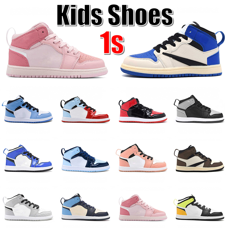 Jumpman 1 Kids Basketball Shoes 1s Youth Infants Toddlers Sneakers Digital Pink Cactus Jack Fragment University Blue Bred Patent Children Boys Girls Trainers 25-35
Jumpman 1 Kids Basketball Shoes 1s Youth Infants Toddlers Sneakers Digital Pink Cactus Jack Fragment University Blue Bred Patent Children Boys Girls Trainers 25-35