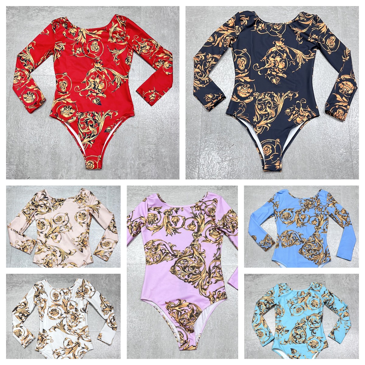 Women Design Bodysuit Swimsuits Ladies Designers Swimsuit 7 Colors Long Sleeve Tight Bathing Suit One Piece Swimming Suits
Women Design Bodysuit Swimsuits Ladies Designers Swimsuit 7 Colors Long Sleeve Tight Bathing Suit One Piece Swimming Suits