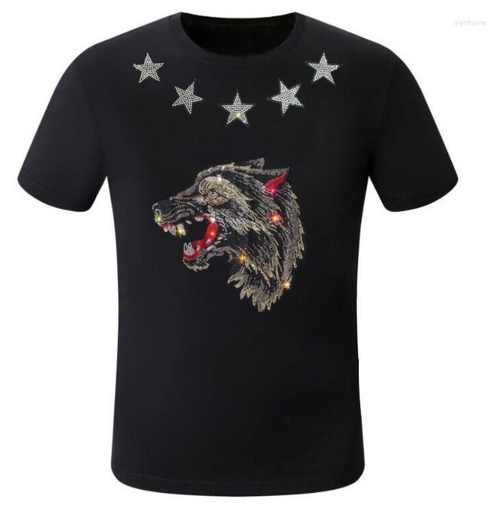 Men' T Shirts 2023 Men T-shirt Fashion Pullover Tees Rhinestones Aesthetic Korean Style Clothes Short Sleeve Size - 4XL, As shown
Men' T Shirts 2023 Men T-shirt Fashion Pullover Tees Rhinestones Aesthetic Korean Style Clothes Short Sleeve Size - 4XL, As shown