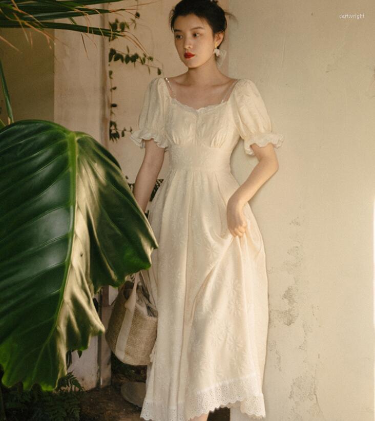 Party Dresses French Lady Cottage Fairycore Dress For Woman Slash Neck Long Design Jacquard Sweet Mori Girl Medieval Vestido Robe Femme, Apricot
Party Dresses French Lady Cottage Fairycore Dress For Woman Slash Neck Long Design Jacquard Sweet Mori Girl Medieval Vestido Robe Femme, Apricot