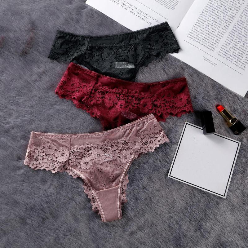 Women's Panties Women Sexy Lace Lingerie Temptation Low-waist Embroidery Thong Transparent Hollow Out Underwear Female G String Ladies, Black
Women's Panties Women Sexy Lace Lingerie Temptation Low-waist Embroidery Thong Transparent Hollow Out Underwear Female G String Ladies, Black