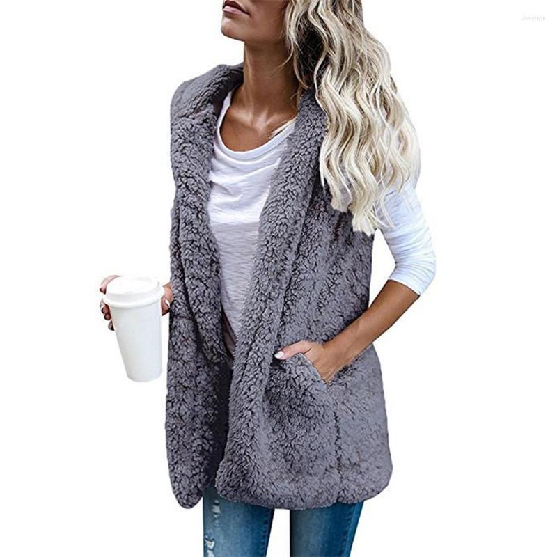 Women' Vests Sleeveless Jacket Women Winter Vest Teddy Bear Coat Fluffy Faux Fur Waistcoat Korean Fashion Outwear Casual Cardigan Tops, Black
Women' Vests Sleeveless Jacket Women Winter Vest Teddy Bear Coat Fluffy Faux Fur Waistcoat Korean Fashion Outwear Casual Cardigan Tops, Black
