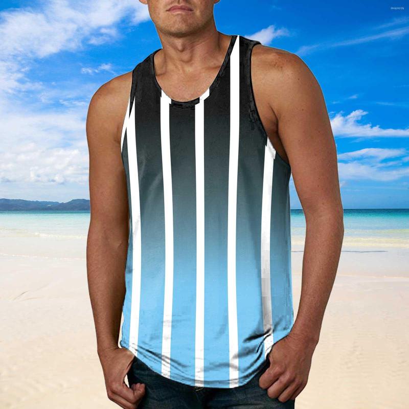 Men' Tank Tops Edition T Shirt Men Casual Spring Summer Sleeveless Striped Printed O Neck Blouse, Black
Men' Tank Tops Edition T Shirt Men Casual Spring Summer Sleeveless Striped Printed O Neck Blouse, Black