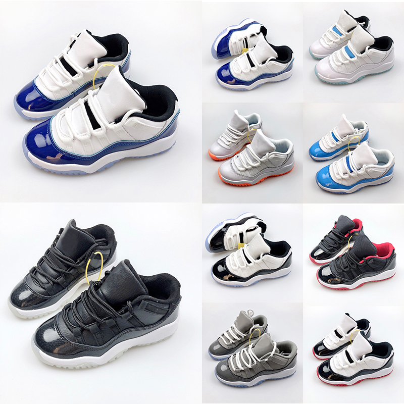 Retros Jumpman 11 11s Basketball Kids Shoes Boys Girls big boy girl Running sneaker Cool Grey Bred Concord Blue Space Jam Metallic Silver Children athletic sports
Retros Jumpman 11 11s Basketball Kids Shoes Boys Girls big boy girl Running sneaker Cool Grey Bred Concord Blue Space Jam Metallic Silver Children athletic sports
