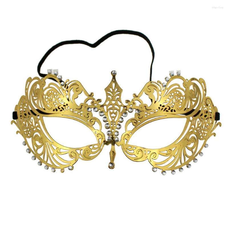 Stage Wear Fashion Women Masquerade Masks With Rhinestone For Ladies Parties Costume Ball Mardi Gras Metal Gold, Picture shown
Stage Wear Fashion Women Masquerade Masks With Rhinestone For Ladies Parties Costume Ball Mardi Gras Metal Gold, Picture shown
