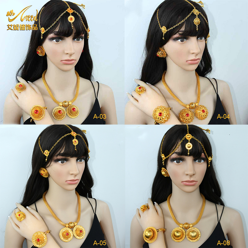 Wedding Jewelry Sets ANIID Ethiopian Gold Plated 6PCS Jewelry Sets With Red Crystal Zircon Stone Indian High Quality Necklace Set Wedding Party Gifts 230313
Wedding Jewelry Sets ANIID Ethiopian Gold Plated 6PCS Jewelry Sets With Red Crystal Zircon Stone Indian High Quality Necklace Set Wedding Party Gifts 230313