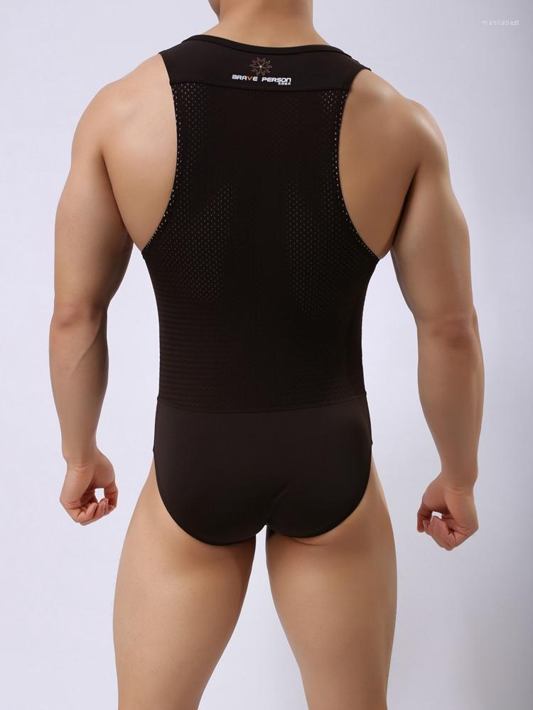 Underpants 2023 Men Vest One-piece Underwear Siamesed Briefs Jumpsuit Summer Fitness Rompers Solid Color Sleeveless Shapewear Hombre, Gray
Underpants 2023 Men Vest One-piece Underwear Siamesed Briefs Jumpsuit Summer Fitness Rompers Solid Color Sleeveless Shapewear Hombre, Gray