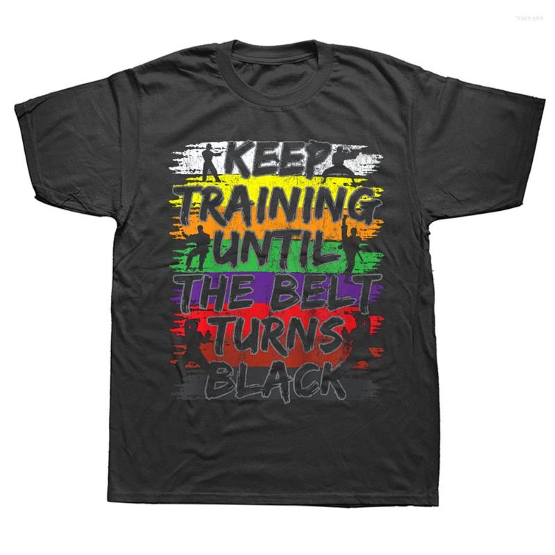 Men's T Shirts Keep Training Until The Belt Turns Black Karate Graphic Cotton Streetwear Short Sleeve Birthday Gifts Summer T-shirt, White
Men's T Shirts Keep Training Until The Belt Turns Black Karate Graphic Cotton Streetwear Short Sleeve Birthday Gifts Summer T-shirt, White