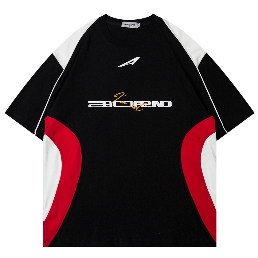 Men's Plus Tees Short Sleeve Letter Print T-shirt Sports Cotton Tee Casual Round Neck Top
Men's Plus Tees Short Sleeve Letter Print T-shirt Sports Cotton Tee Casual Round Neck Top