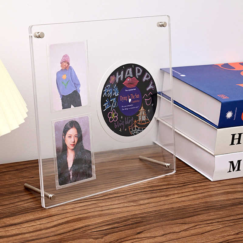 Frames Clear Acrylic Photo Frame Cd Frame Display Stand Idol Kpop Photocard Holder Idol CD Protector Home Modern Decor Marco De Fotos Z0313 
Frames Clear Acrylic Photo Frame Cd Frame Display Stand Idol Kpop Photocard Holder Idol CD Protector Home Modern Decor Marco De Fotos Z0313